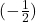 (-\frac{1}{2})