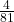 \frac{4}{81}