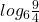 log_6\frac{9}{4}