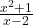 \frac{x^2+1}{x-2}