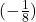 (-\frac{1}{8})