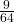 \frac{9}{64}