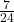 \frac{7}{24}