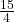 \frac{15}{4}