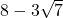 8-3\sqrt{7}